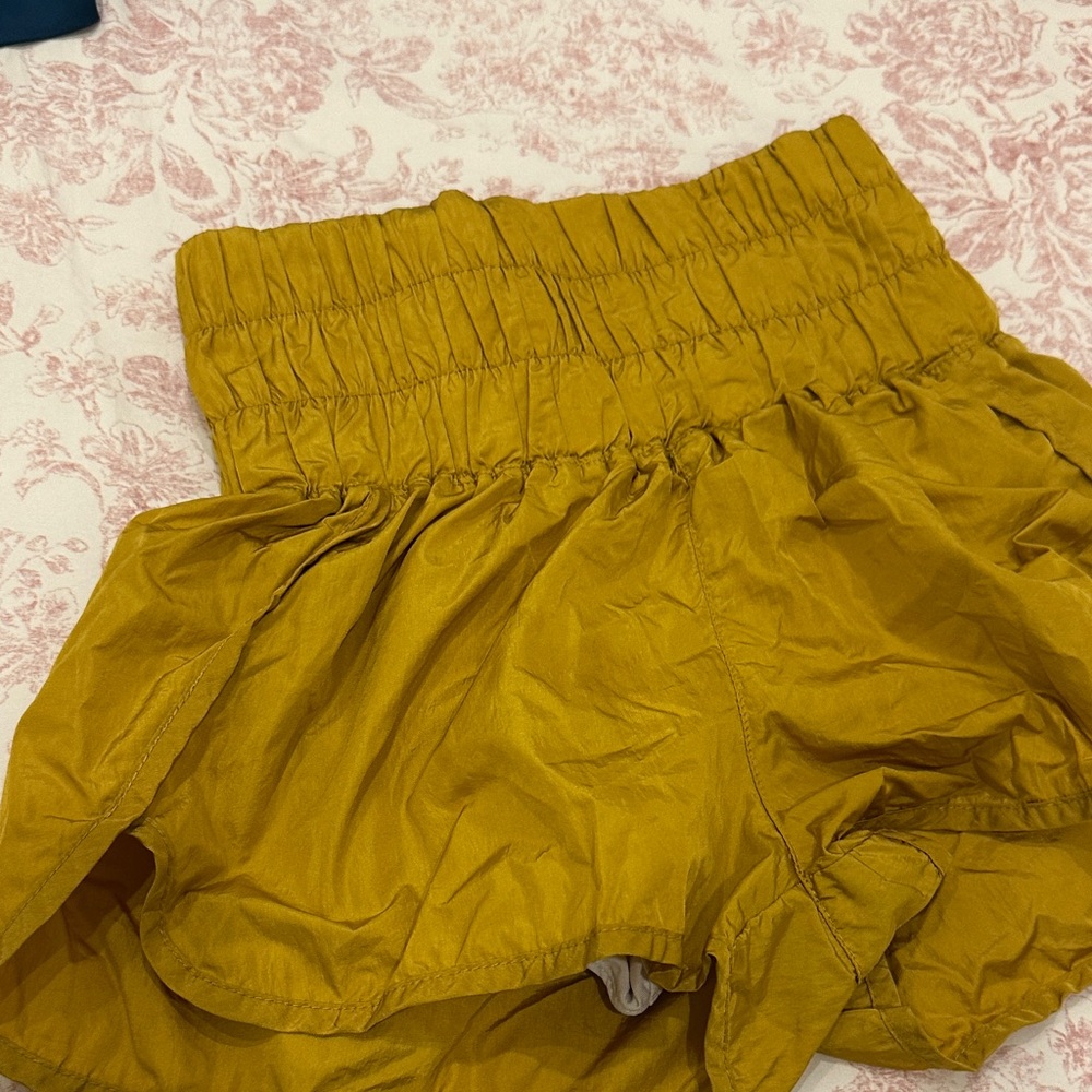 Mustard Yellow Women's Shorts